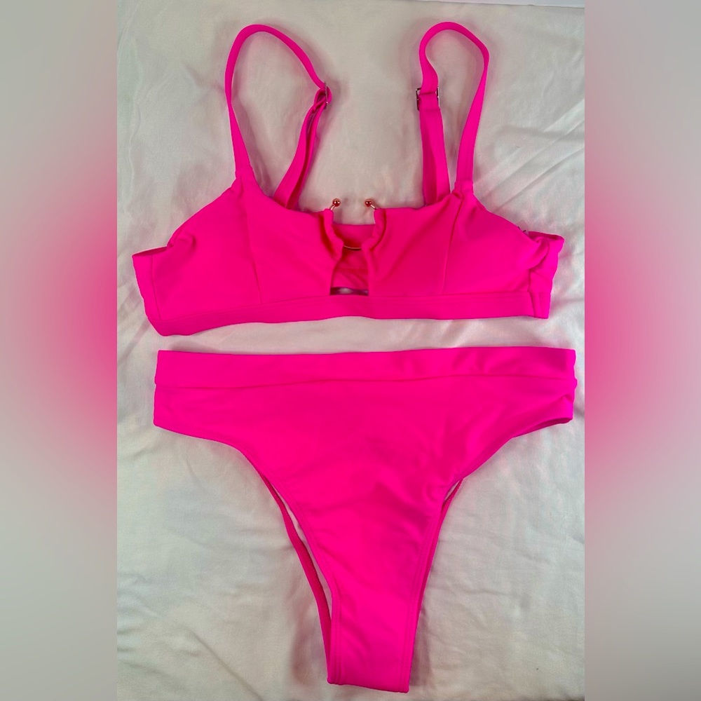 Movokaka Cheeky Bikini Swimsuit Swimwear 2 Piece Set